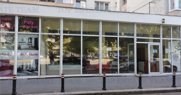 Spatiu comercial 270 mp de inchiriat cu deschidere generoasa