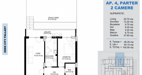 2 Camere Direct Dezvoltator Incalzire Pardoseala