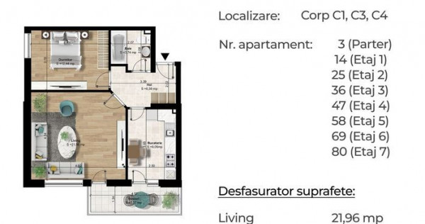 2camdec la 8min de metrou Berceni