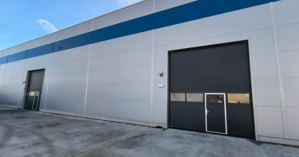 Hală industrială nouă, 2 000 mp. 3,5 Euro + TVA/lună/...