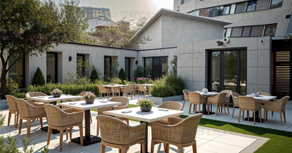 Spatiu comercial stradal gradina de inchiriat in zona Groz