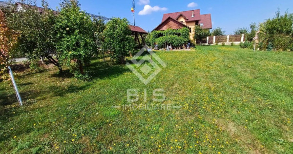 Teren intravilan 983 mp + cabană, curent trifazic, Zonă...