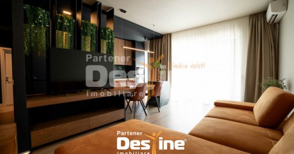 Apartament modern cu 2 camere 65 mp, mobilat si utilat premi