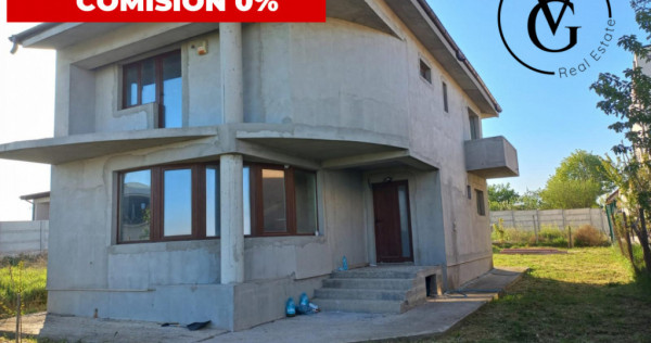 Vila P+1, 4 camere, teren 400mp, oras Ovidiu