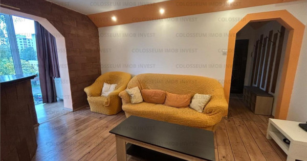 Apartament 3 camere, etaj 3/4, mobilat, utilat, zona Astra!