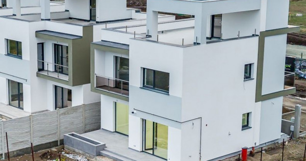 Casă nouă 2025 cu terasă rooftop &ndash; 5 camere, design ...