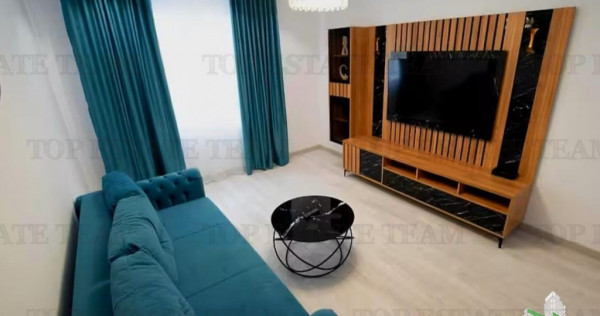 Apartament superb 2 camere, mobilat si utilat de lux, parcar