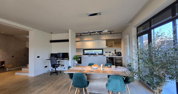 Casa noua 151mp curte 1000m Frumusani mobilata lux -langa...