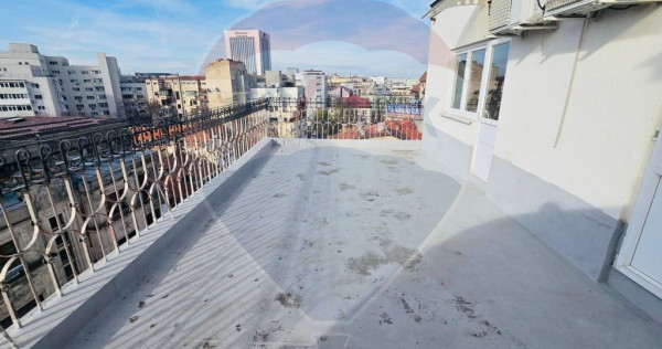 De vanzare apartament central cu terasa, Zona Romana