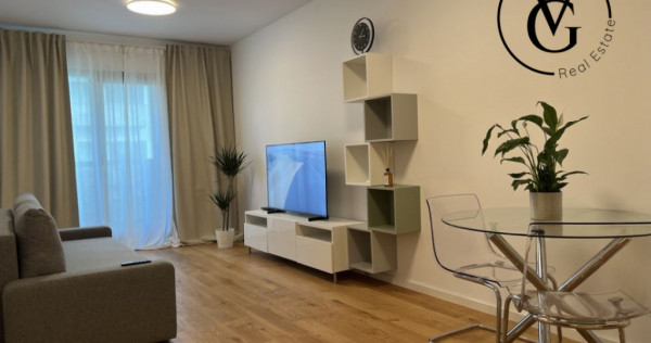 Apartament 2 camere Aviatiei Park complet mobilat