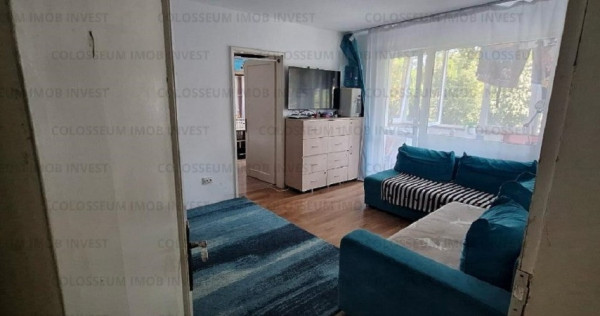 Apartament 2 camere, etaj 1/4, spatios, partial mobilat, zona Astra!