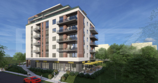 Apartament 3 camere, 2 bai, 92 mp, terasa 14 mp, zona Andrei