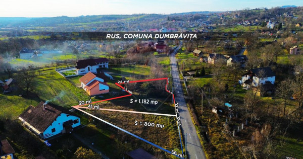 TEREN DE VANZARE - 800 mp (8 ari) - Dumbravita / Strada p...