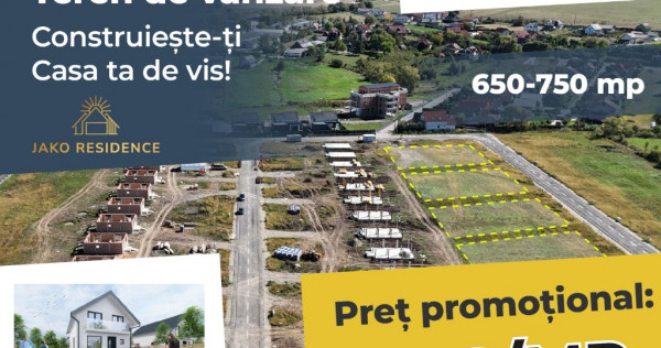 Teren generos de vânzare în Sangeorgiu De Mures 750mp