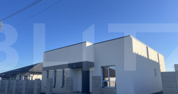 Casă nouă 4 camere + teren 360 mp – zonă limitrofă Ber
