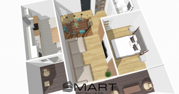 Apartament 2 camere zona Veterani