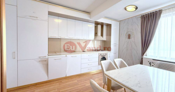 Inchiriere - 3 camere mobilate si utilate premium - Faleza Dunarii