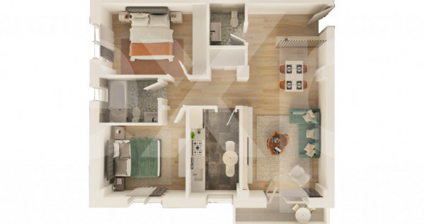 TVA inclus | Apartament 3 camere Trivale | Bloc Nou Finaliza