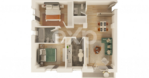 TVA inclus | Apartament 3 camere Trivale | Bloc Nou Finaliza