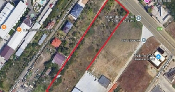 Teren P+4 &icirc;n Craiova | Acces direct | 6584 mp