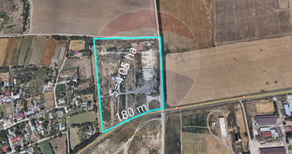 Teren intravilan 4.05 ha, Calarasi