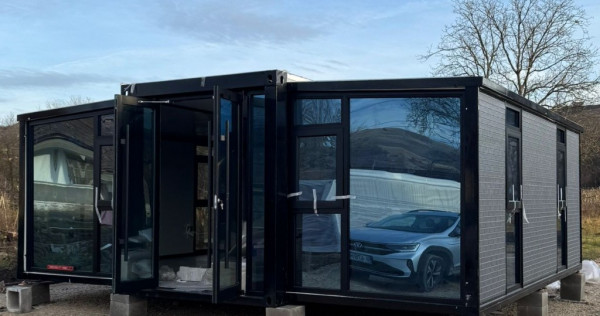 Casa prefabricata extensibila NOUA din stoc sau la comanda Benic, Alba