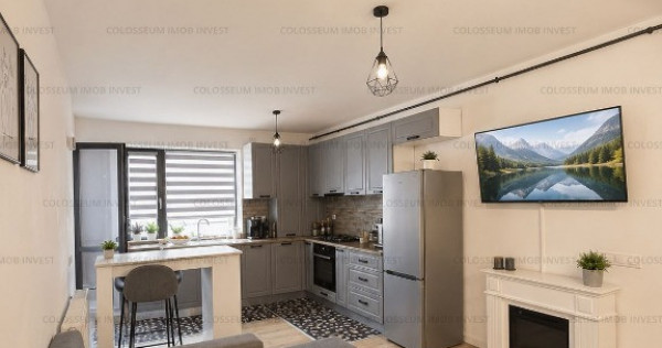 Apartament 3 camere | 2 bai | mobilat utilat - zona Tractorul