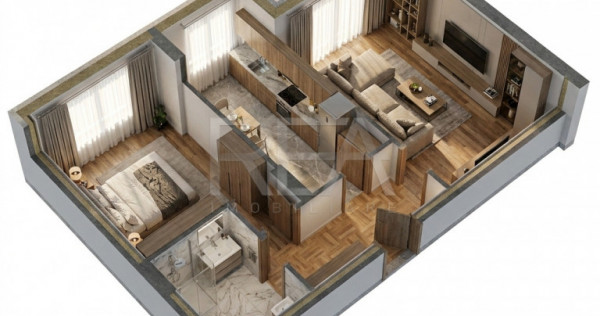 2 camere cu 2 parcari subterane Pipera Rond OMV