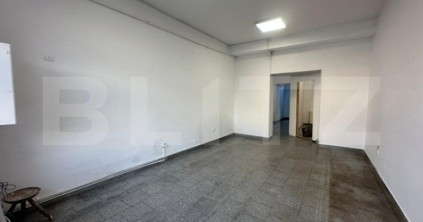 Spatiu cu vad pietonal si auto, 44 mp, zona Ultracentrala
