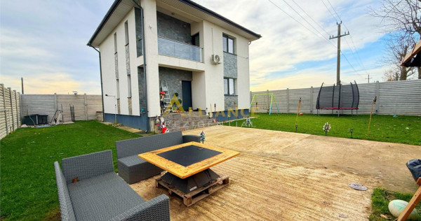 Vila Individuala MOBILATA / Curte Amenajata / 4 Camere / 2 B