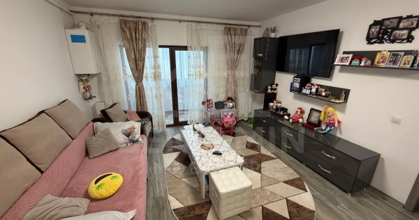 Apartament 2 camere-Etaj 2-Loc De parcare-Bloc Nou-Mobila...