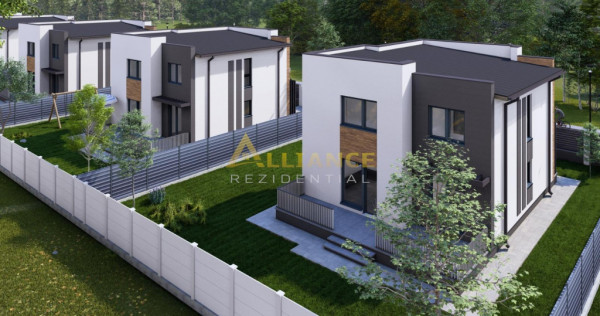 Casa stil mediteranean | Strada privata cu bariera | 4 dormi