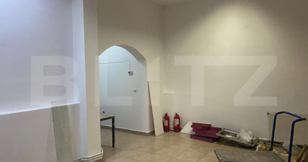 Spațiu comercial de &icirc;nchiriat &ndash; ultracentral/ 76 mp