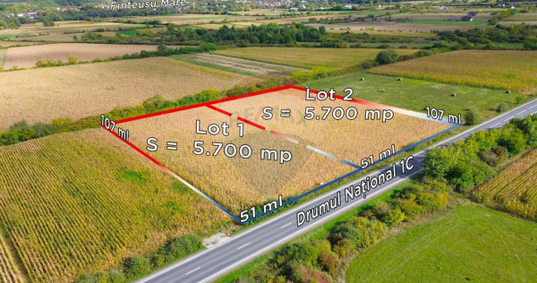Un lot de teren sau parcela intreaga de Vanzare sau schim...