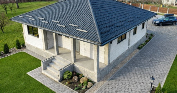 Casă individuală nouă | 100 mp construiți | Teren 1.200