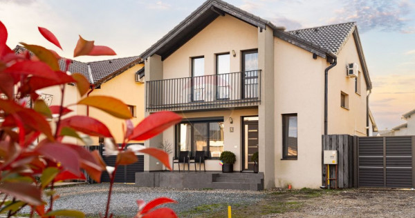 Casă moderna la cheie, cu teren 336 mp de v&acirc;nzare &icirc;n W...