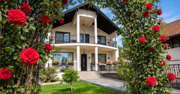 Resedinta distincta, mobilata cu rafinament, pe 1.000 mp ter