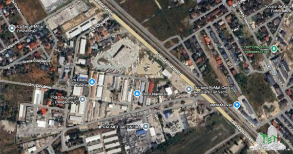 Teren intravilan 7500 mp cu iesire la centura capitalei in l