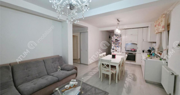 Apartament cu 3 camere si gradina de 74 mp in zona Selimbar