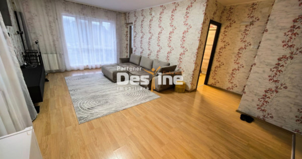 Apartament 2 camere 57 mp mobilat și utilat, etaj intermedi