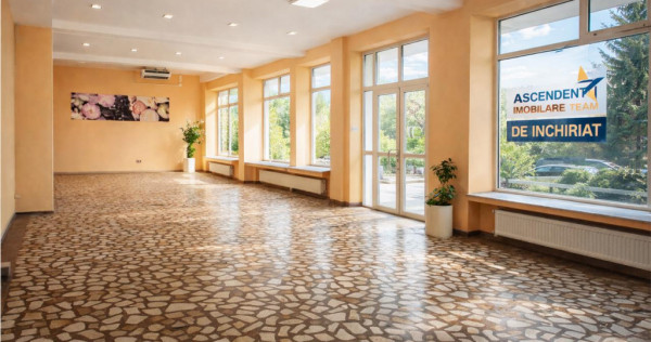 Spatiu comercial vitrinat,dublu acces,257 mp,expunere apreci