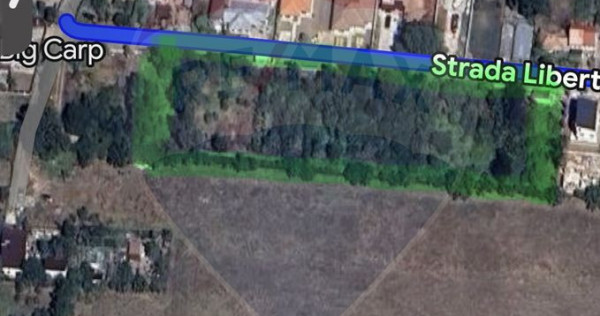 TEREN 5.651 MP &ndash; STR. LIBERTATII, TUNARI &ndash; ZONA LOCUINTE