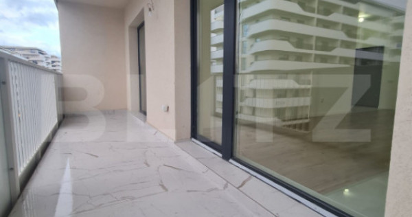 Apartament cu 2 camere, finisaje noi, terasa, parcare