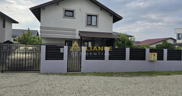 Casa mobilata si utilata- 4 camere - 2 bai - 350mp teren