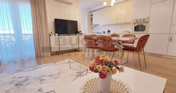 Apartament de 3 camere, lux, 68mp, parcare, zona Parcului...