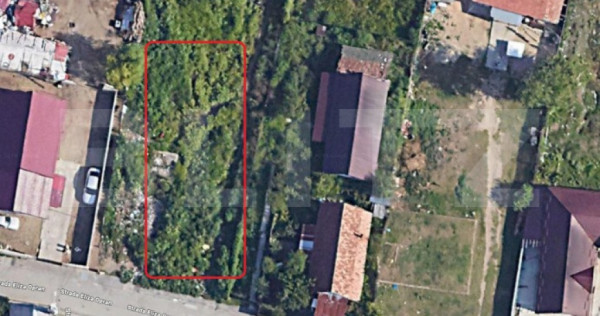 Teren intravilan, 1000 mp, deschidere 17.85 ml, zona Jumbo