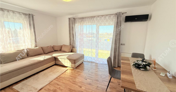 Apartament cu 2 camere decomandate la cheie si 120 mp gradin