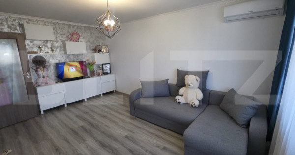 Apartament 2 camere, 50 mp, balcon 12mp, zona Marasesti