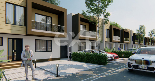 TVA inclus | Proiect NOU de case cu 4 camere Trivale | Zona