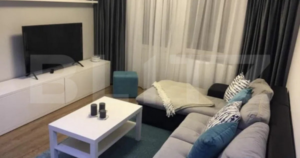 Apartament modern cu 2 camere, etaj intermediar, zona Zamca